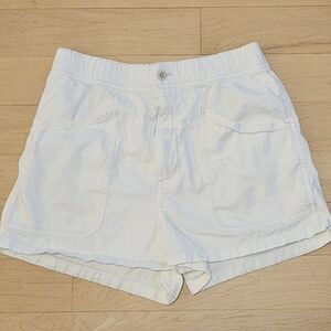 Madewell Women's White Cargo Shorts